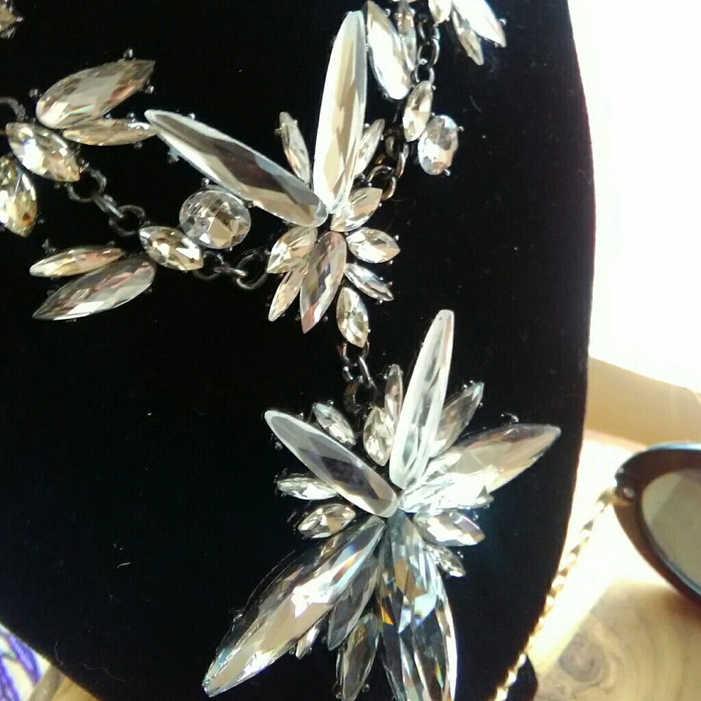 Crystal  Starburst Necklace